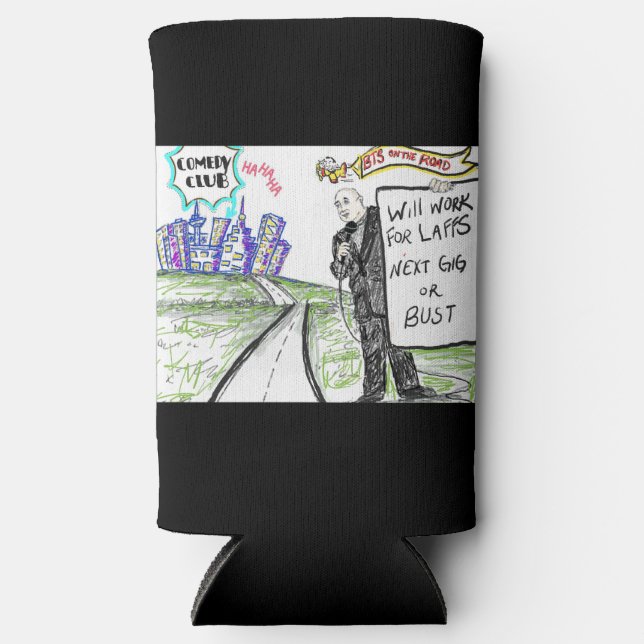 BTS on the Road Seltzer Can Cooler (Front)