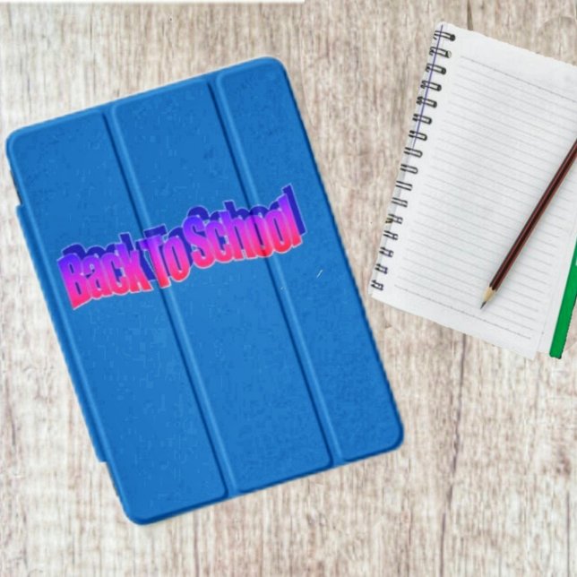 BTS-Red-Blue  iPad Mini Cover (Students, get your school supplies in gear, School is waiting! )