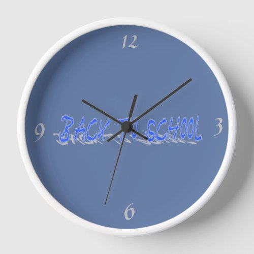 BTS Shadow_Blue Wall Clock