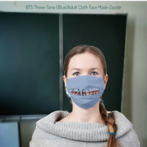 BTS Three_Tone Adult Cloth Face Mask