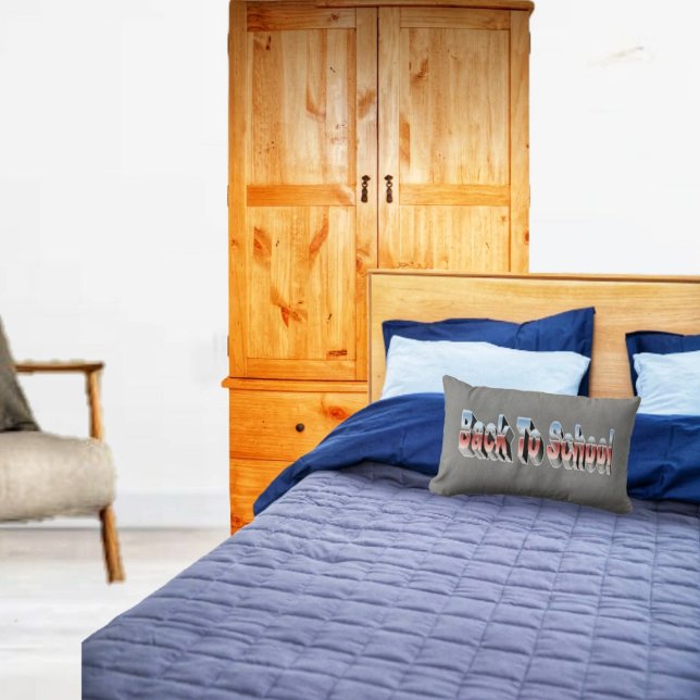 BTS-Three-Tone   Lumbar Pillow (This BTS Three-Tone Lumbar Pillow, should fit right, in your home, away from home!)