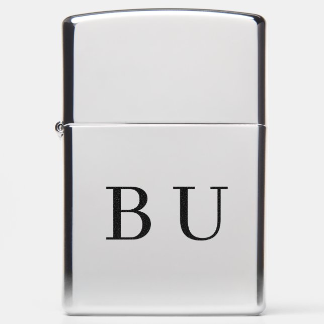 BU Initials Lighter – The Premium Gift Edition (Front)