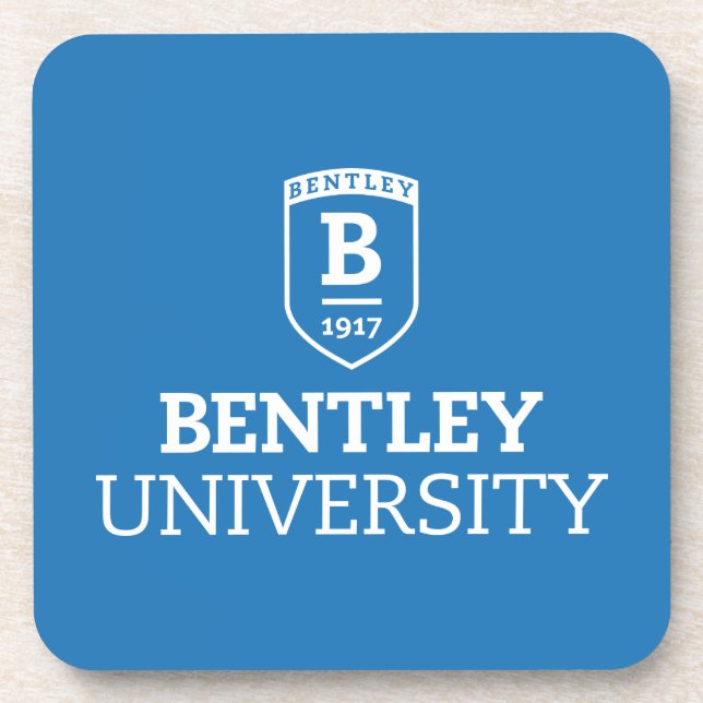BU Shield Beverage Coaster (Front)