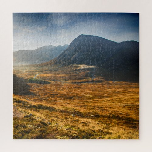 Buachaille Etive Mhor from Devils Staircase Glen Jigsaw Puzzle