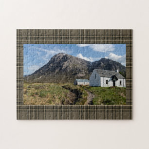 Buachaille Etive Mhor& Lagangarbh Cottage, Glencoe Jigsaw Puzzle