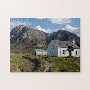 Buachaille Etive Mhor& Lagangarbh Cottage, Glencoe Jigsaw Puzzle