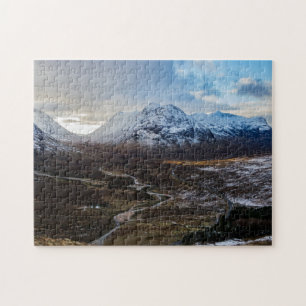 Buachailles Etive Mhor and Beag, Glencoe Scotland Jigsaw Puzzle