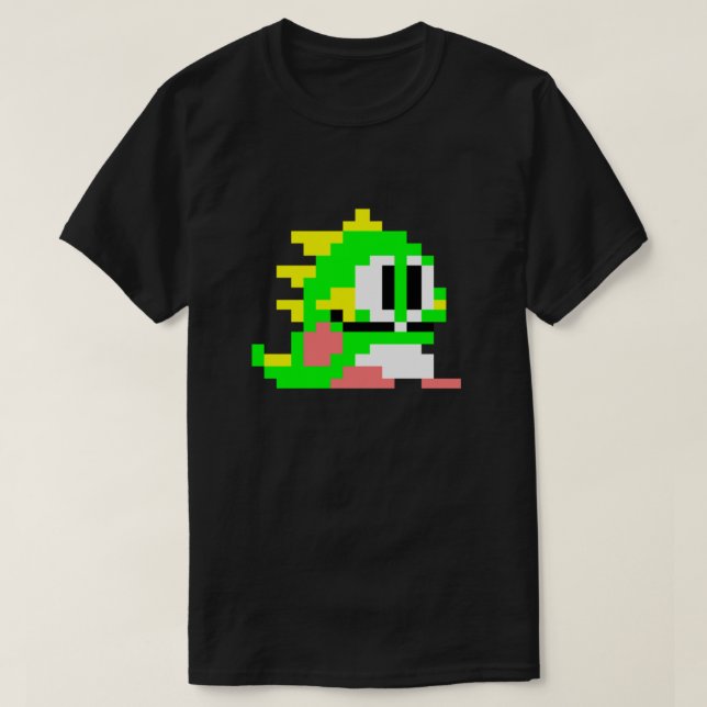 Bub from Bubble Bobble T-Shirt (Design Front)
