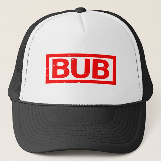 Bub Stamp Trucker Hat (Front)