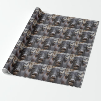 Bubalus bubalis wrapping paper