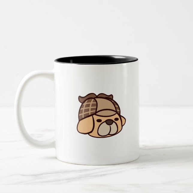 Bubba Amelia Watson Mascot Two-Tone Coffee Mug (Left)