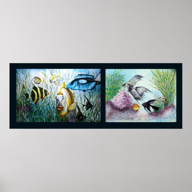 Bubba and Friends Collage Print (Front)