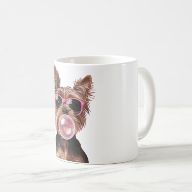 Bubba Pup: The Funniest Bubblegum Dog Mug (Front Right)