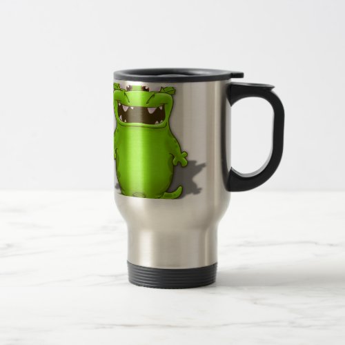 Bubba the Talking Calculaotr Monster Travel Mug