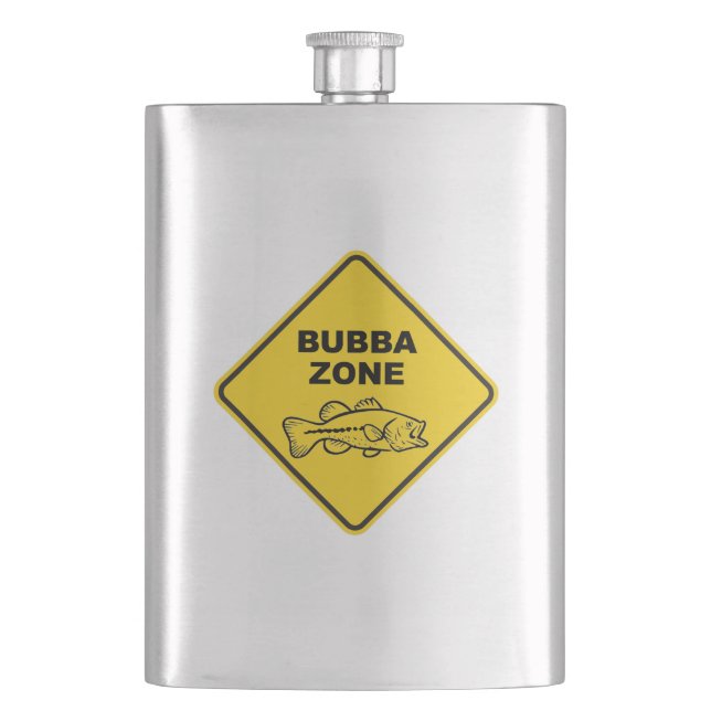 Bubba Zone Bass Fishing Flask (Front)