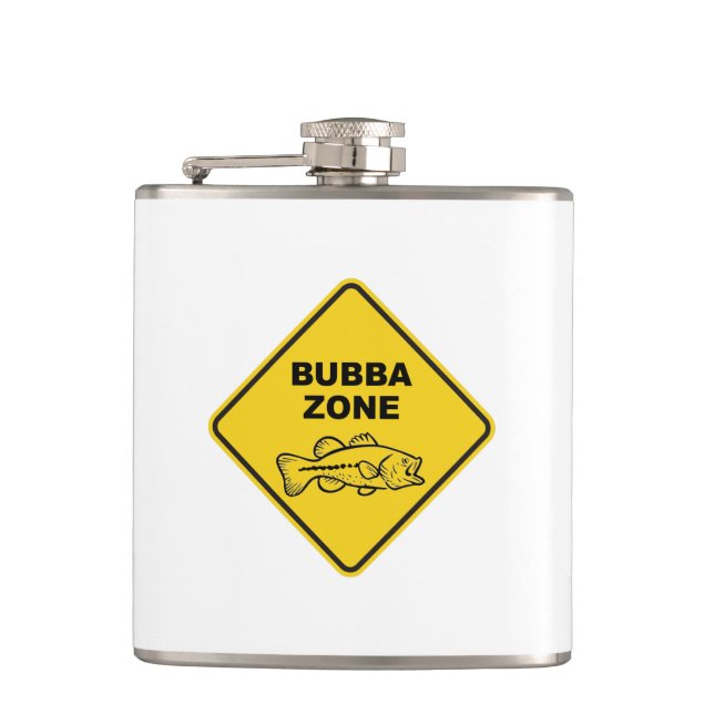 Bubba Zone Bass Fishing Flask (Front)