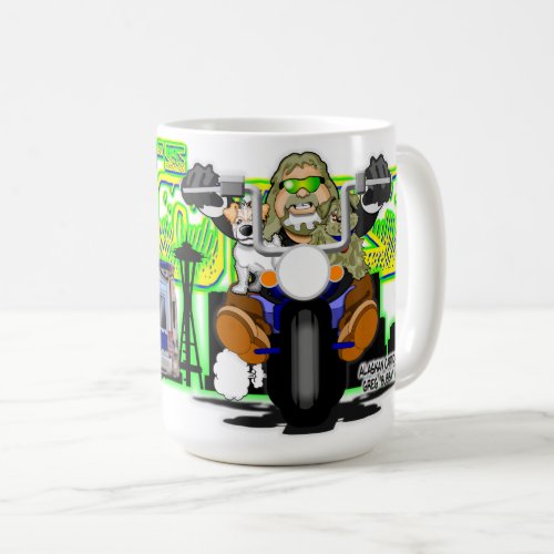 Bubbas Biker Toons Coffee Mug
