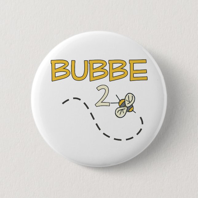 Bubbe 2 Bee Button (Front)