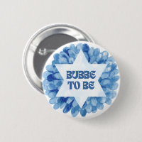 "Bubbe to Be" Funny New Jewish Grandma Watercolor