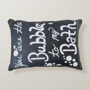 Bubbles To My Bath Pillows Decorative Throw Pillows Zazzle