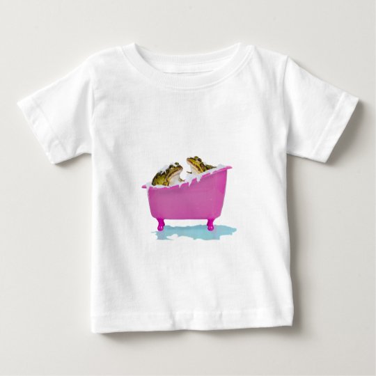 Bubble bath for pet frogs baby T-Shirt
