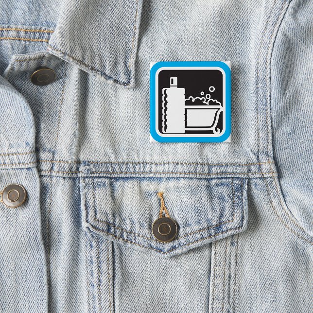 Bubble Bath Icon Relaxing Bathroom Spa Button (Creator Uploaded)