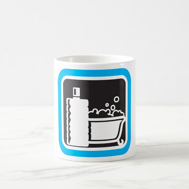 Bubble Bath Icon Relaxing Bathroom Spa Coffee Mug (Creator Uploaded)