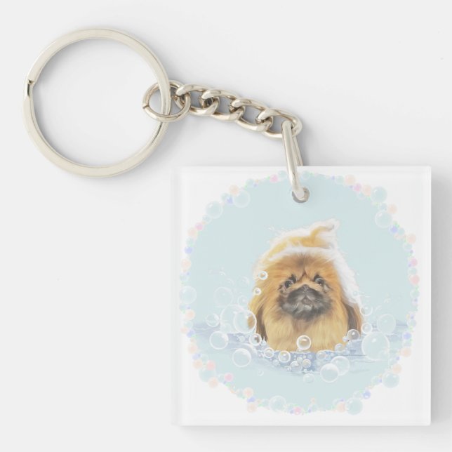 Bubble Bath Keychain (Front)
