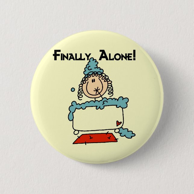 Bubble Bath Tshirts and Gifts Pinback Button (Front)