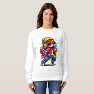 Bubble Beat Street Girl Sweatshirt