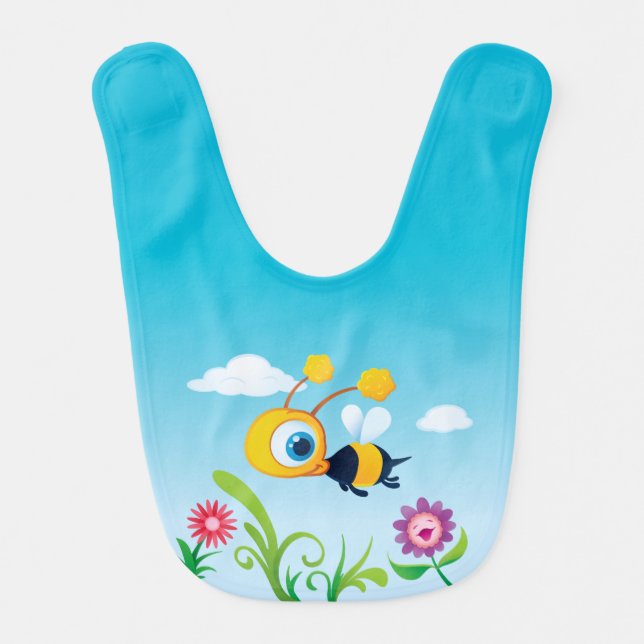 Bubble Bee Bib (Front)