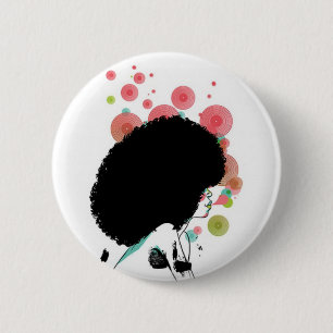 Bubble Bee Pinback Button