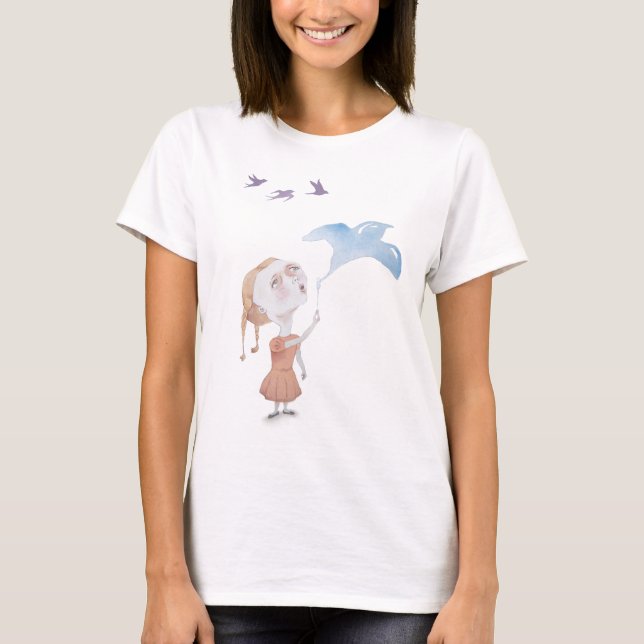 Bubble Bird T-Shirt (Front)