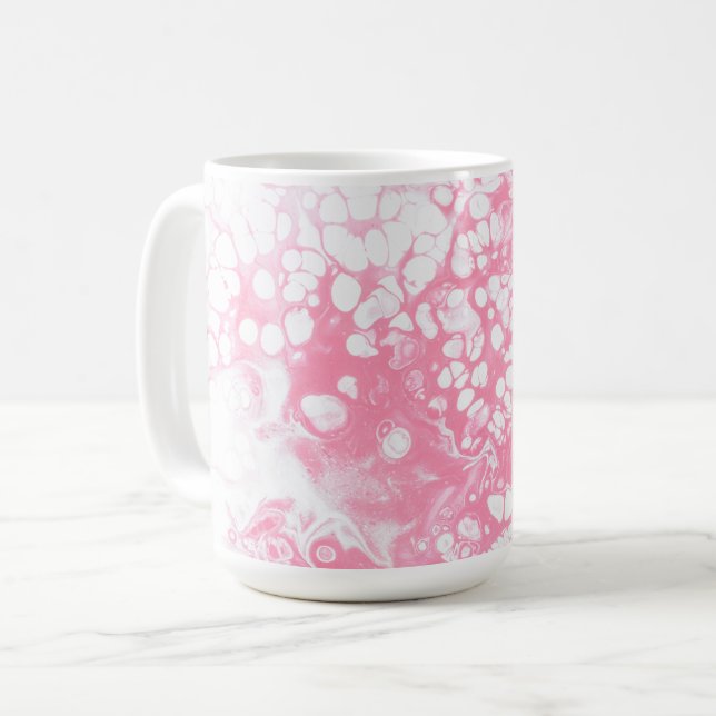 Bubble Blush Delight Coffee Mug (Front Left)