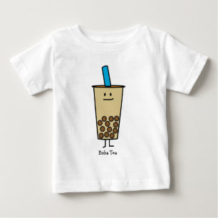 Bubble Boba Pearl Milk Tea Tapioca balls Baby T-Shirt