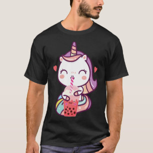 Bubble Boba Tea cartoon humor T-Shirt