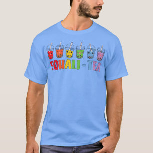Bubble Boba Tea Equali-Tea Lgbt Pride Rainbow  320 T-Shirt
