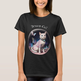 Bubble Cat dark t-shirt