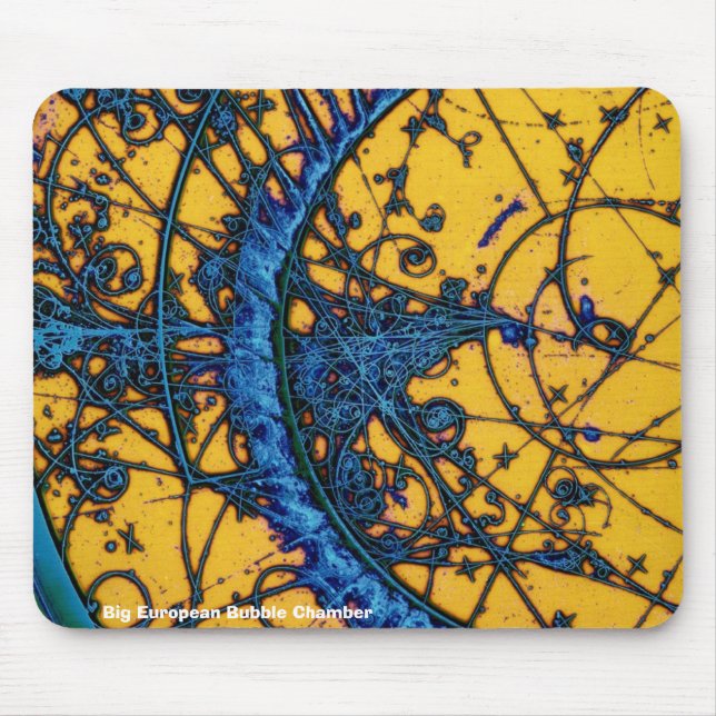 Bubble Chamber Mouse Pad (Front)