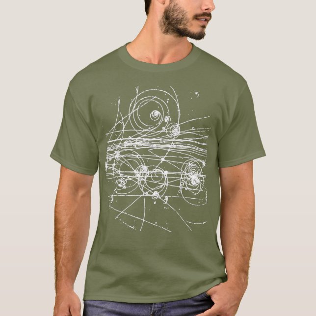 Bubble Chamber Physics Particle Physics Particle T-Shirt (Front)