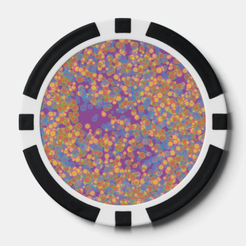 Bubble cluster 3 poker chips