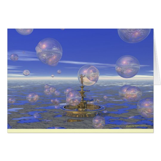 Bubble Dance Card