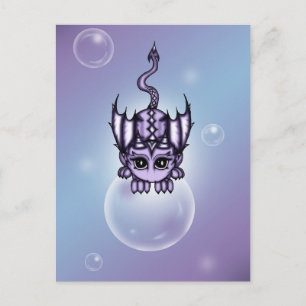 Bubble Dragon Postcard