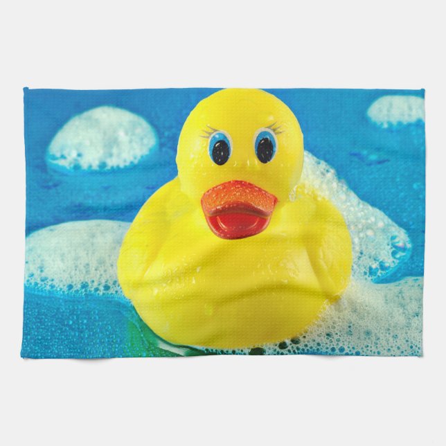Bubble Duck Towel (Horizontal)