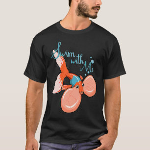 Bubble Eye Goldfish Celestial  Fish T-Shirt