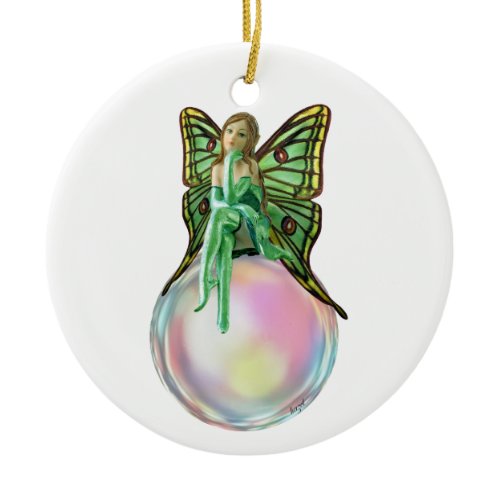 Bubble Fairy, Flower Fairy, Fairy Gifts, Fairy Ceramic Ornament