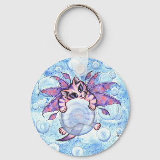 Bubble Fairy Kitten cat Keychain