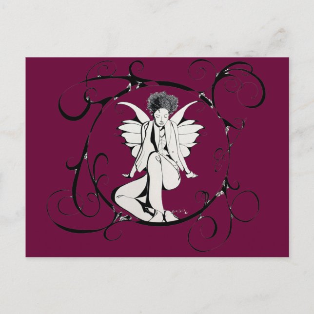 bubble-farie postcard (Front)