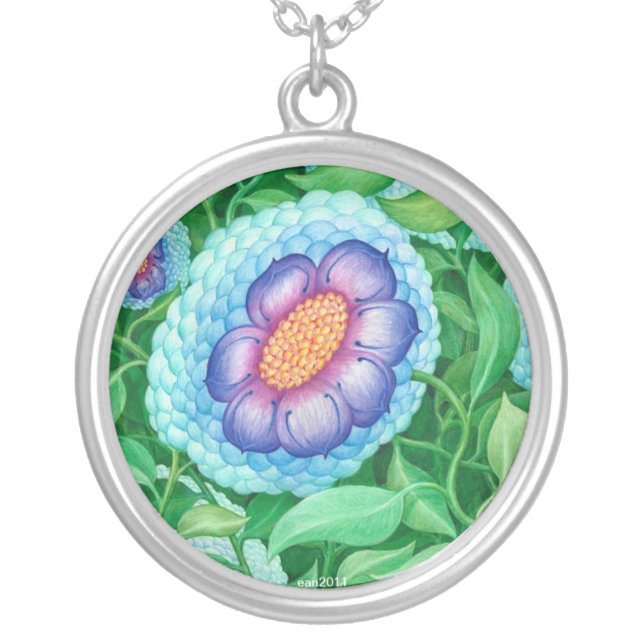 Bubble Flower Necklace (Front)