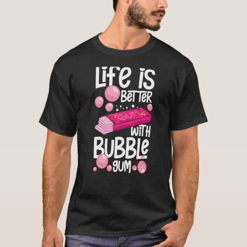 Bubble Gum Ball Gumball Chewing Gum T_Shirt